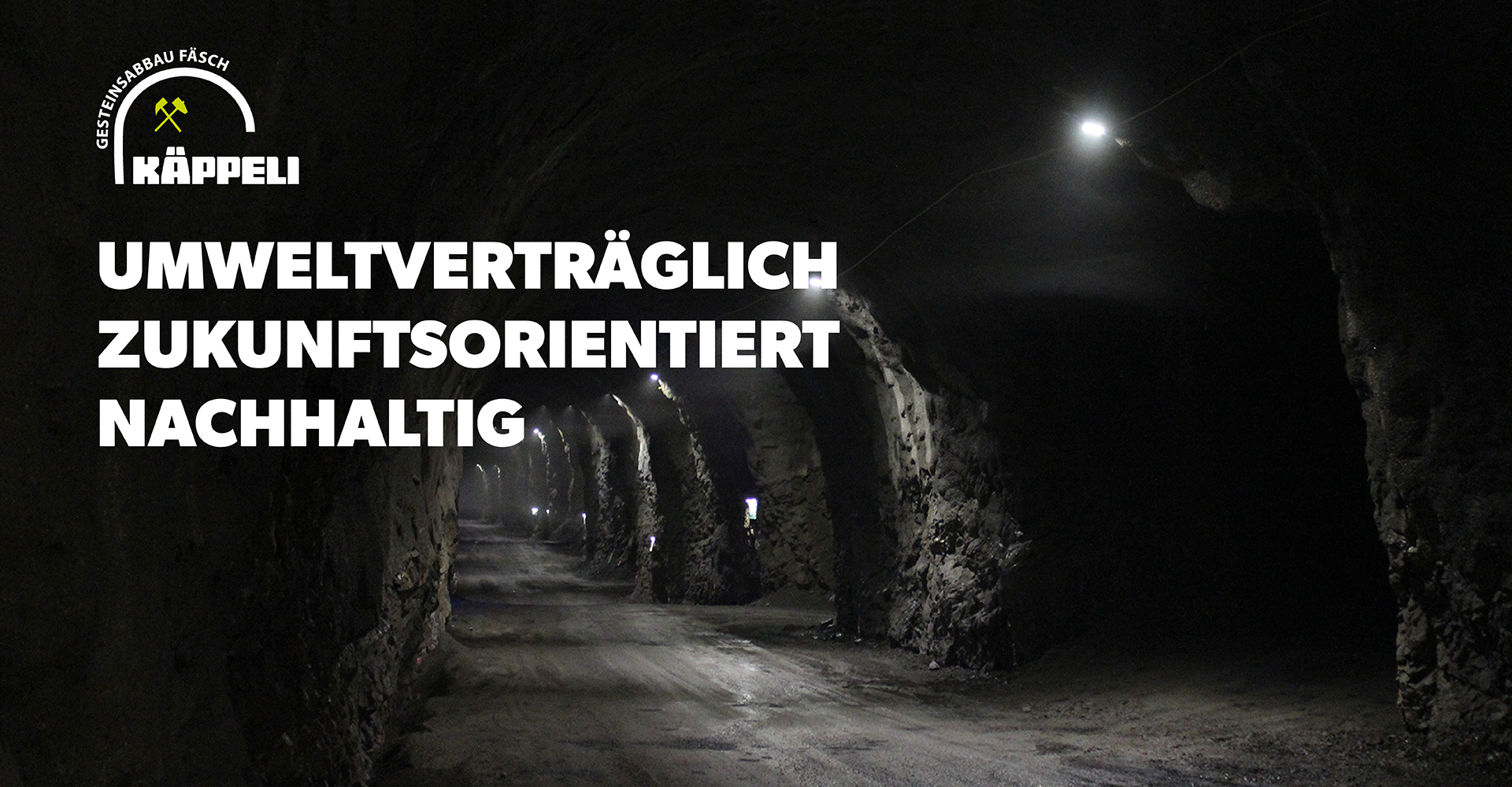 Gesteinsabbau Fäsch